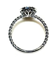 Anello Dalla Bona Donna Classic in Oro bianco Diamante 0.19 Ct OVALE DIAMANTATO CT 0.19 G/VS - OVALE DIAMANTATO CT 0.19 G/VS